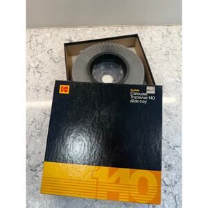 Vintage Kodak Transvue 140 Slide Tray Open Box JL